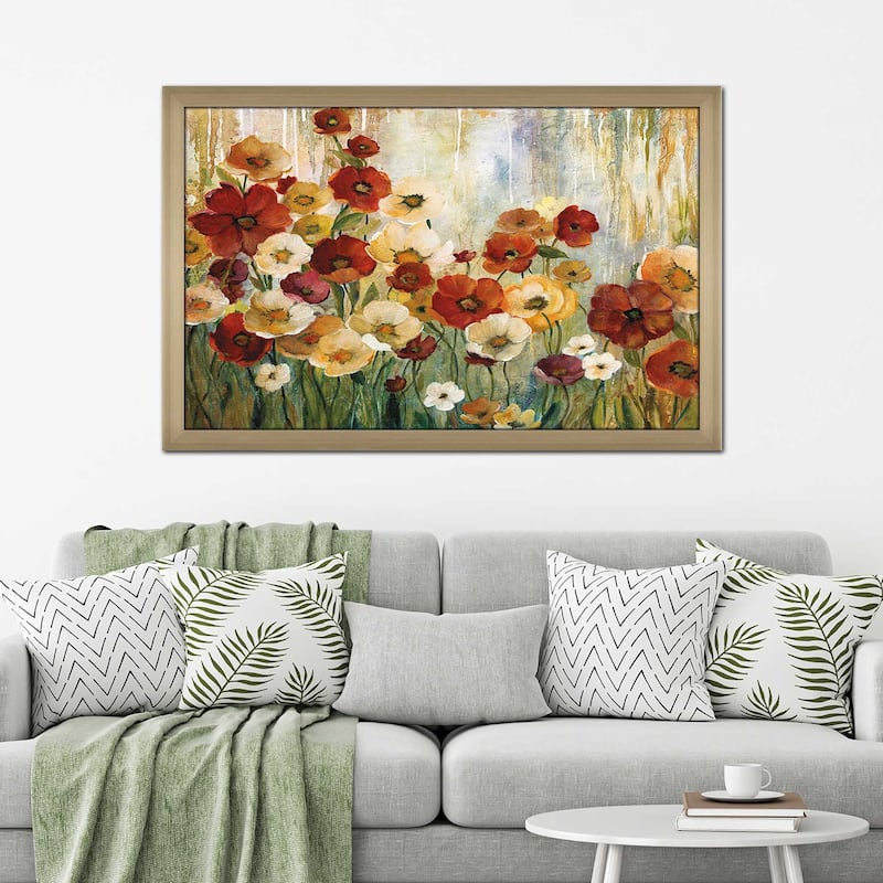 "Garden View" by Carol Robinson Print on Acrylic