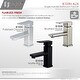 preview thumbnail 9 of 34, Single Hole 1-Handle Bathroom Faucet - Faucet Height: 6" | Spout Height: 2 11/16"