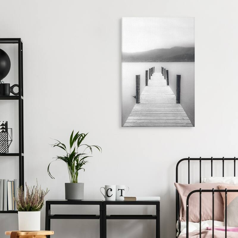 Ethereal Walkway Perspective by Alan Copson Canvas Art Print by Alan Copson Canvas Art Print