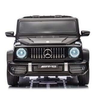 24V 2-Seater Mercedes-Benz Kids Ride-On Car, Powerful 4WD, Remote Control, Suspension, Soft Braking, Music, LED Lights, Ages 3-8