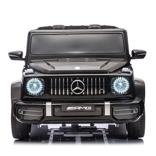 Licensed Mercedes-Benz G63 24V 2-Seater Kids Ride-On, 4WD, Remote Control, Suspension, LED Lights & Music Player