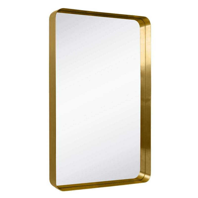 Arthers Stainless Steel Metal Bathroom Vanity Wall Mirror