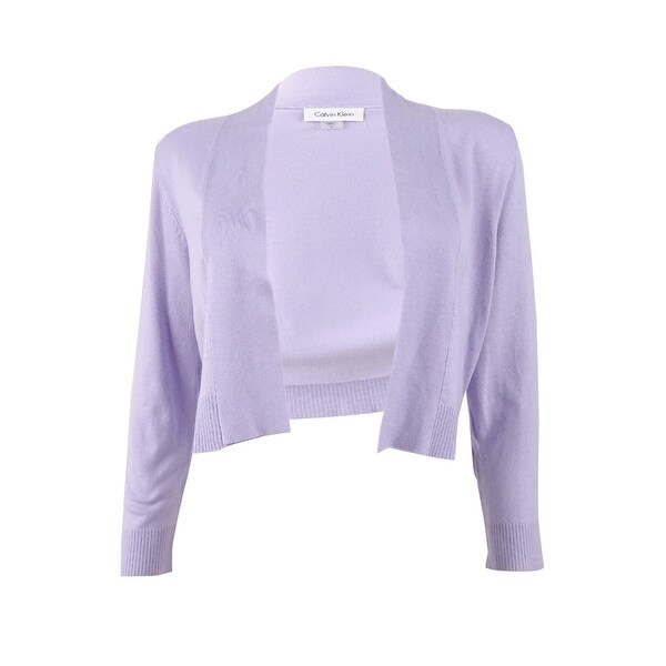 Calvin klein solid shrug cardigan clearance