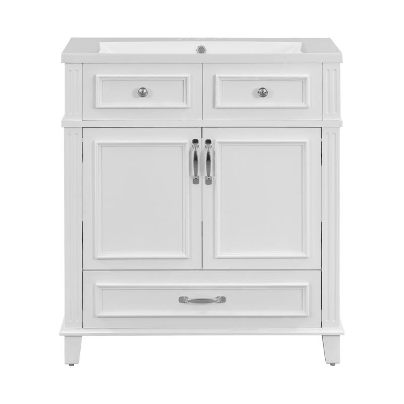 Bathroom Storage Cabinet with Soft Closing Doors