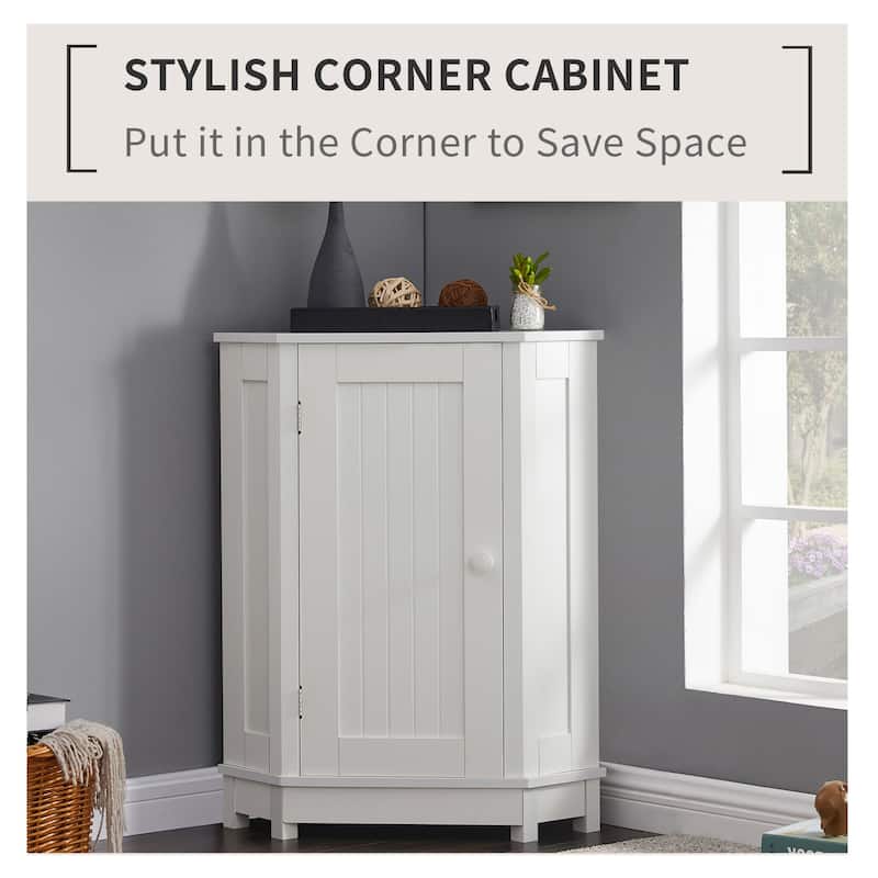Bathroom Corner Storage Cabinet
