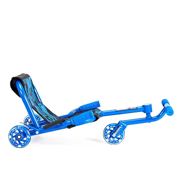 Ride on Scooter Zig-Zag Motion Drift Cart with Comfortable Handle