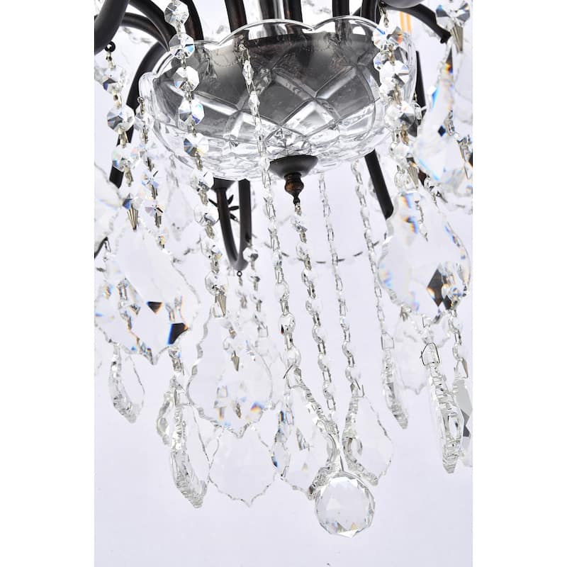 Fleur Illumination 24 light Dark Bronze Chandelier