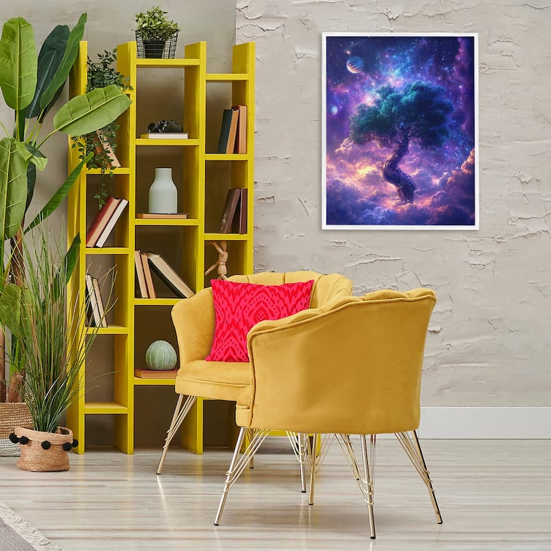 Stupell Tree Of Life Through Clouds Framed Giclee Art Design By Wumples