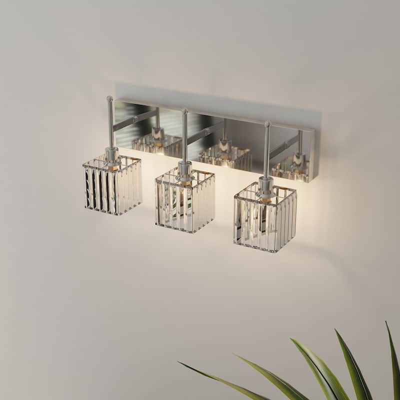 3-Light Bathroom Light Fixtures