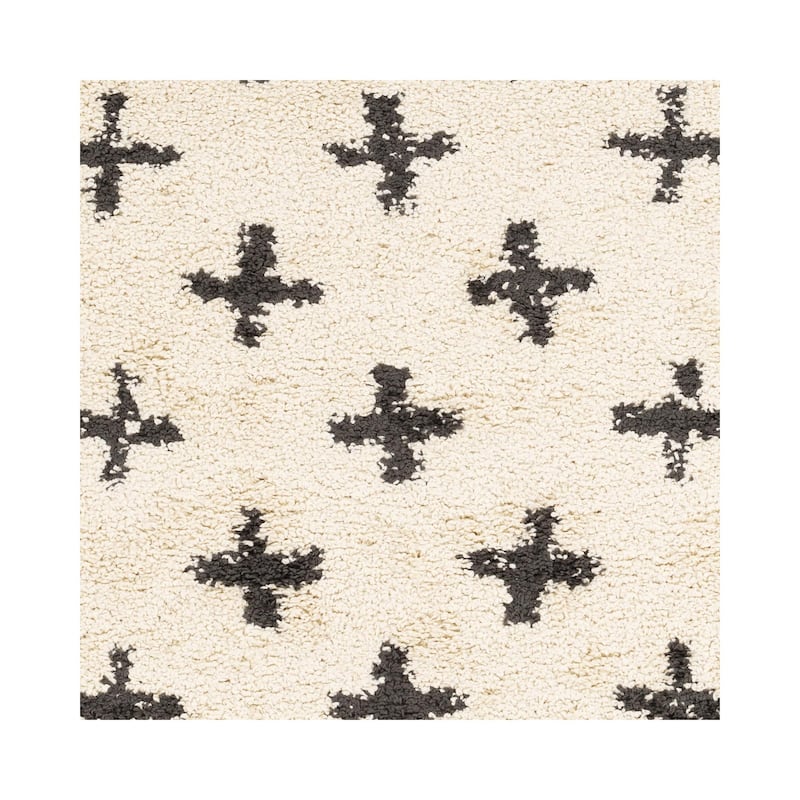 Livabliss Berber Shag Moroccan Tribal Area Rug
