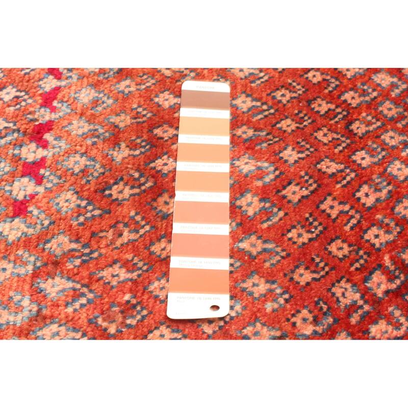 ECARPETGALLERY Hand-knotted Andelz Copper Wool Rug - 3'5 x 4'7