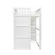 preview thumbnail 13 of 26, Twin Size Loft Bed with Ladder and Solid Pine Wood Frame