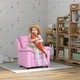 preview thumbnail 15 of 15, Kids Recliner Chair, Toddler Leather Sofa Lounge Chair with Armrest, Footrest, Headrest for Boys and Girls 3-9 Years Old
