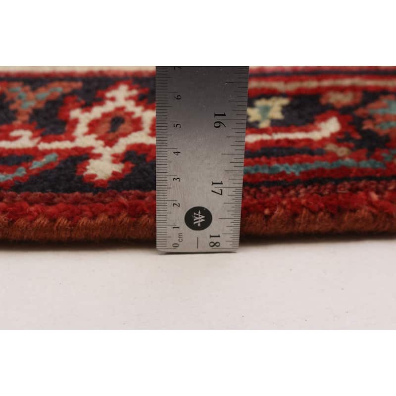 ECARPETGALLERY Hand-knotted Serapi Heritage Red Wool Rug - 2'6 x 19'7