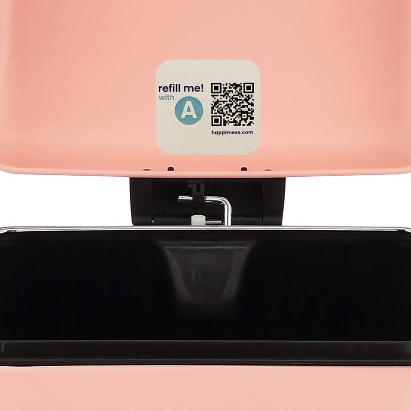 happimess Betty Retro 8-Gallon Step-Open Trash Can