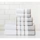 Luxurious Cotton Decorative Stripe Towel Set