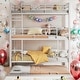 preview thumbnail 2 of 17, 3 IN 1Twin-Twin -Twin Size Triple Bunk Bed With Trundle