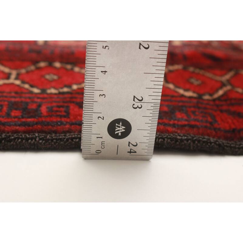 Teimani Red Rug 3'2" x 4'11" - 3'2 x 4'11
