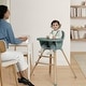preview thumbnail 6 of 18, babyGap by Delta Children Otto 3-in-1 High Chair Green - Multi-stage High Chair
