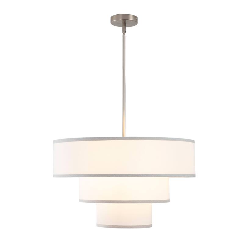 GetLedel 24 in. 5-Light Tiered Drum Chandelier