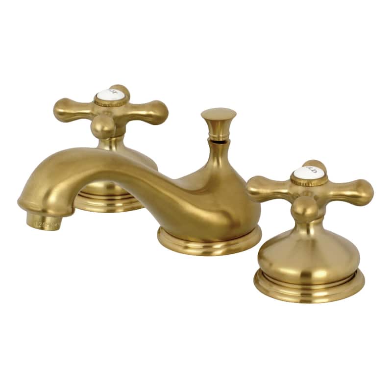 Heritage 8 in. Widespread Bathroom Faucet - Brushed Brass