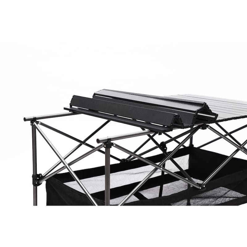 Set of 3, Folding Outdoor Table and Chair Set