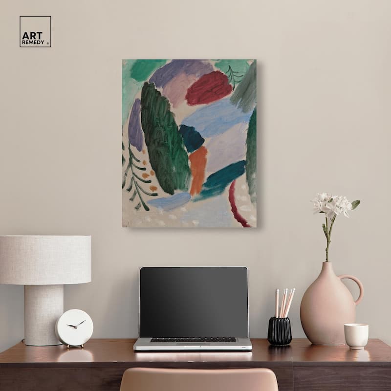 Jawlensky's Frost Canvas by Art Remedy, Gallery Wrapped