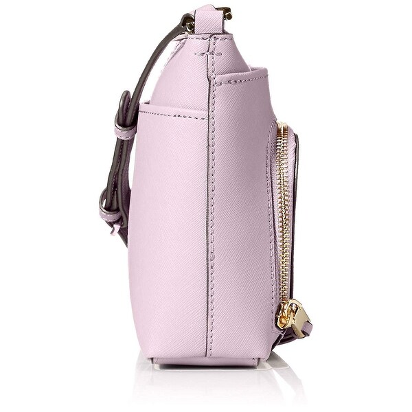 calvin klein lily saffiano leather crossbody