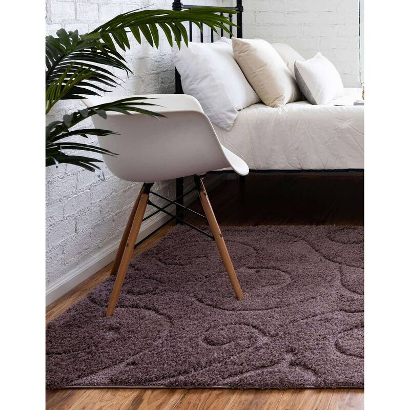 Shag Milson Collection Area Rug