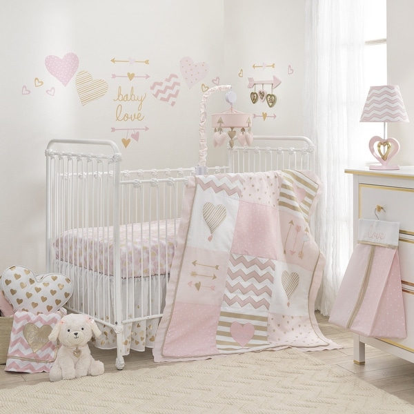 metallic gold crib sheets