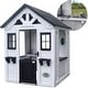 preview thumbnail 3 of 12, Backyard Discovery Sweetwater White Wooden Playhouse, Play Kitchen - 3'6" x 3'10"
