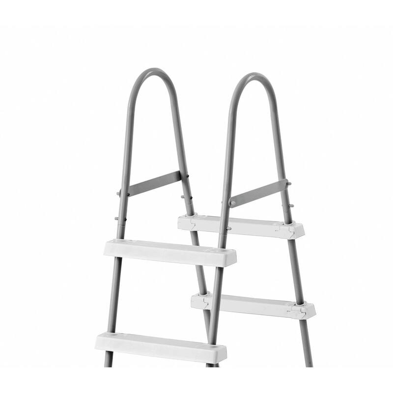 Intex Steel Frame Pool Ladder for 42” Wall Height Pools and 10’ Round Pool Cover - 17.75