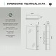 preview thumbnail 45 of 89, Bathroom Medicine Cabinet, Aluminum, Recessed/Surface Mount, Right/Left Hinged, Mirrored Interior