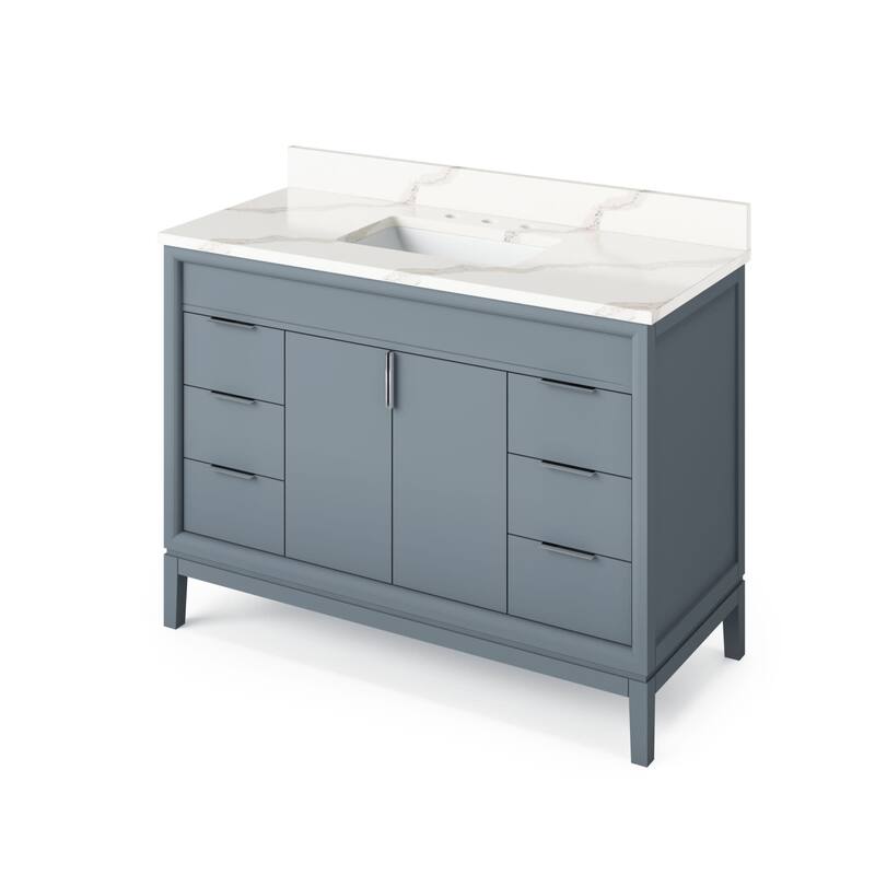 Jeffrey Alexander VKITTHE48R-QUARTZ Theodora II 48" Free Standing