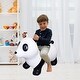 preview thumbnail 5 of 41, BounceZiez Inflatable Bouncy Ride-On Hopper with Pump Panda