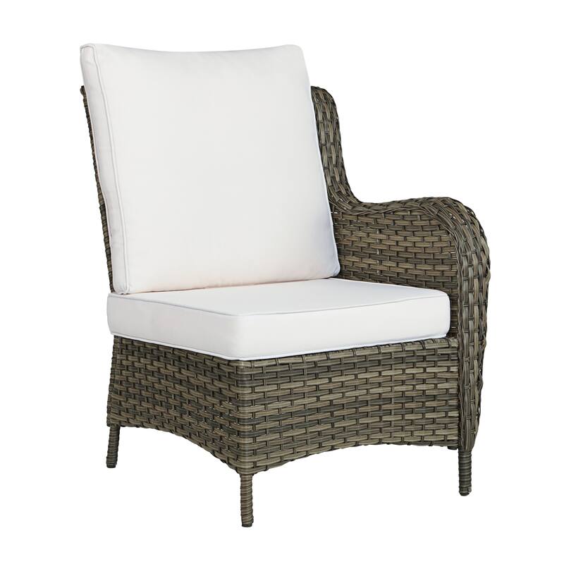 Outdoor 6 Pieces Rattan Patio Furniture Set