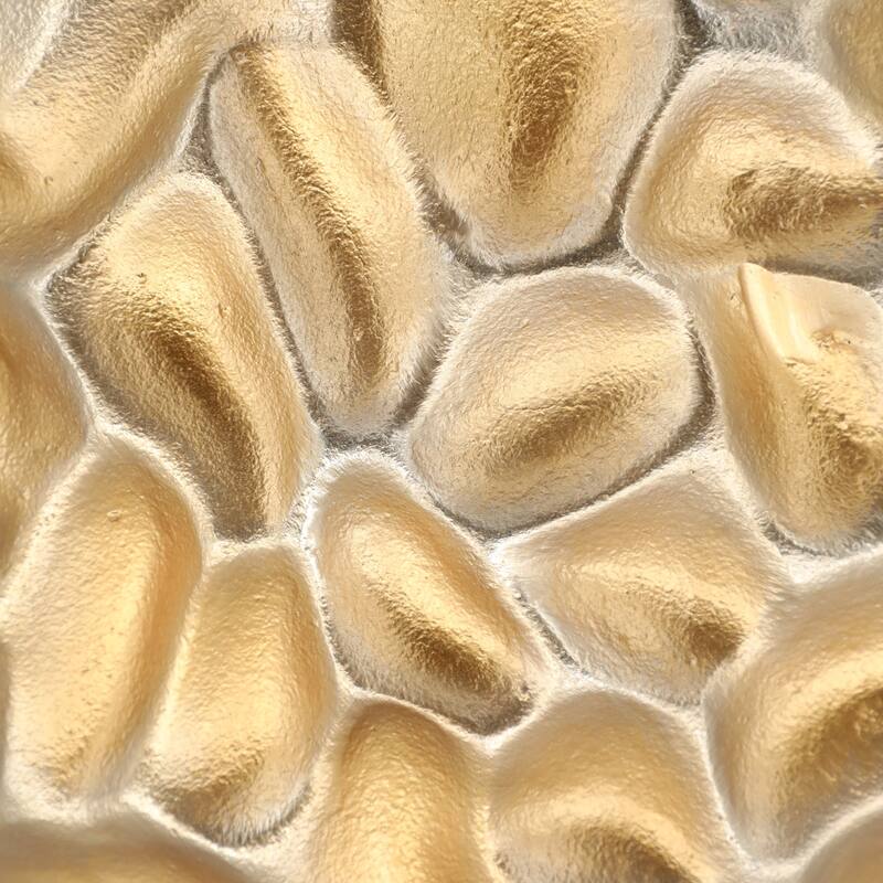 Metal Cartwright Hammered Textured Vase - Bronze