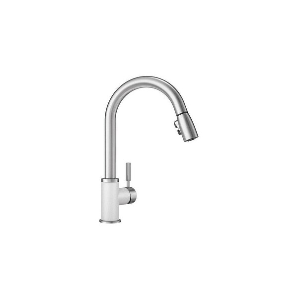 Shop Blanco 442068 Sonoma Kitchen Faucet Stainless Steel White