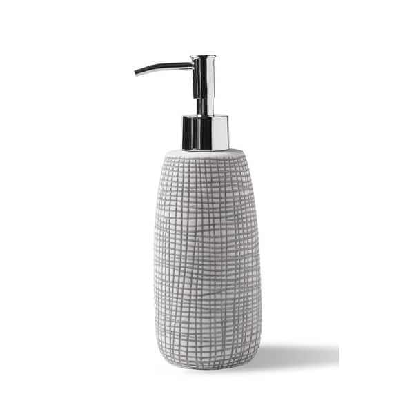 Kassatex Raffia Bath Accessory collection - Lotion Dispenser