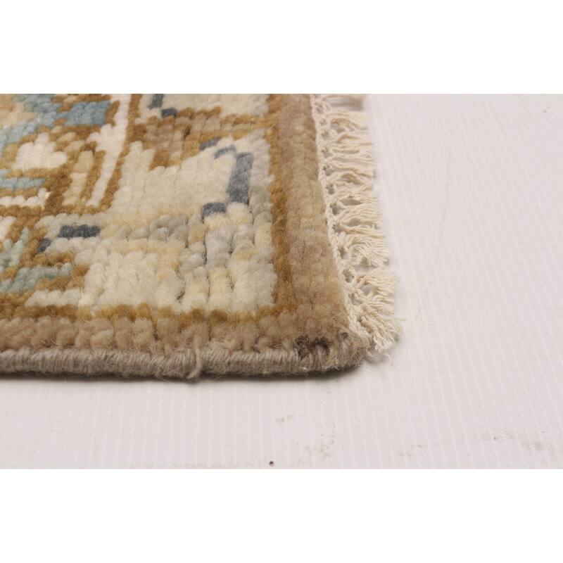ECARPETGALLERY Hand-knotted Jules Serapi Taupe Wool Rug - 7'11 x 9'10