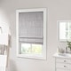 preview thumbnail 21 of 97, Madison Park Colm Basketweave Room Darkening Cordless Roman Shade