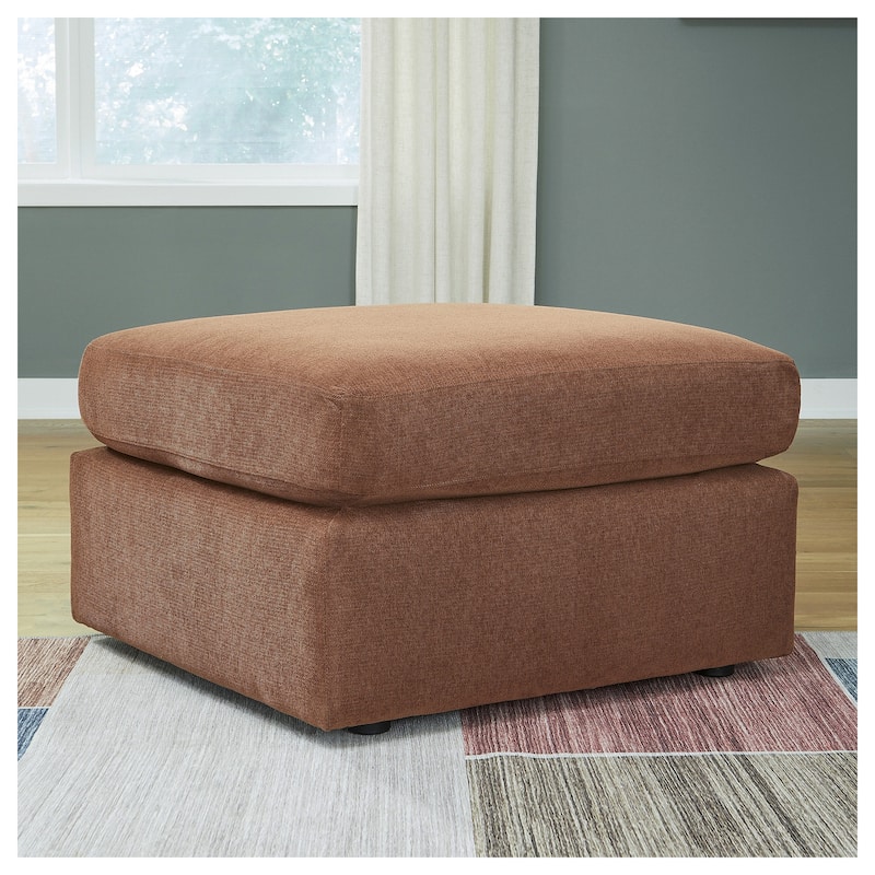 Signature Design by Ashley Modmax Brown Accent Ottoman - 32" W x 32" D x 20" H - Brown