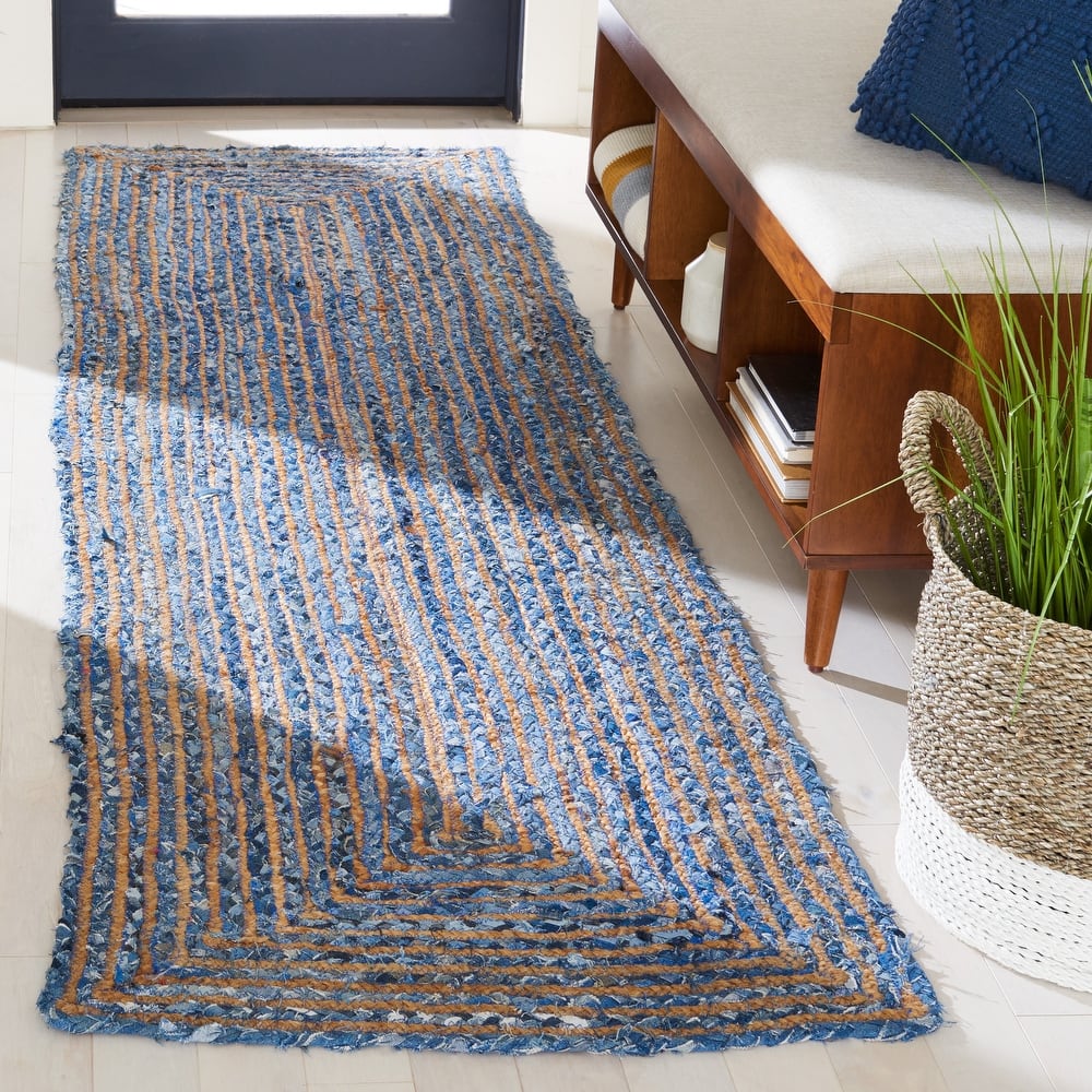 SAFAVIEH, Handmade Cape Cod Rietie Boho Coastal Jute Rug