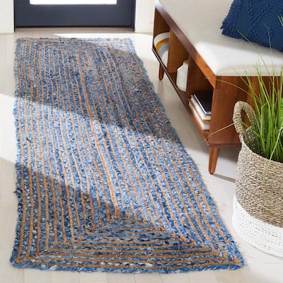 SAFAVIEH Handmade Cape Cod Marget Boho Coastal Jute Rug