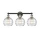 Option Black Antique Brass / Clear Deco Swirl