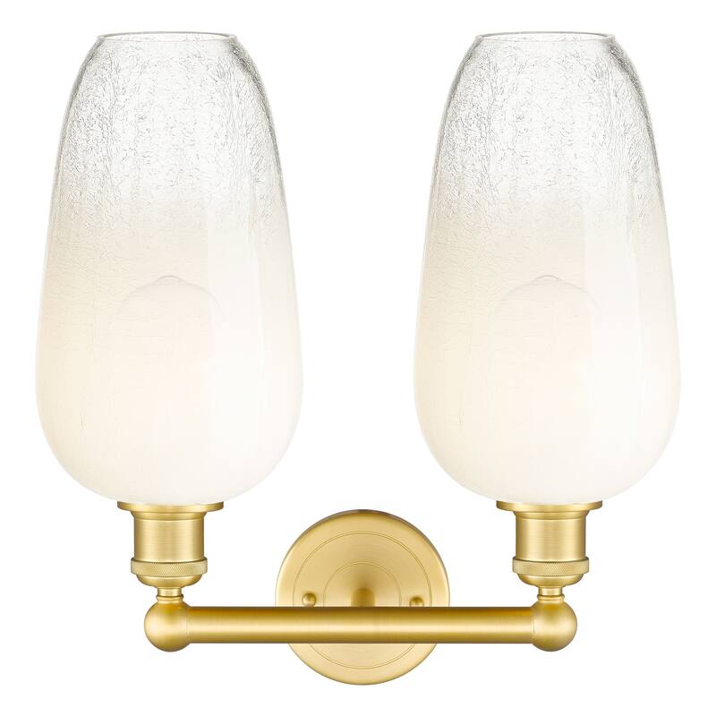 Innovations Lighting Endless Possibilities Edison - Brookhaven Flute - 2 Light 16" Bath Vanity Light