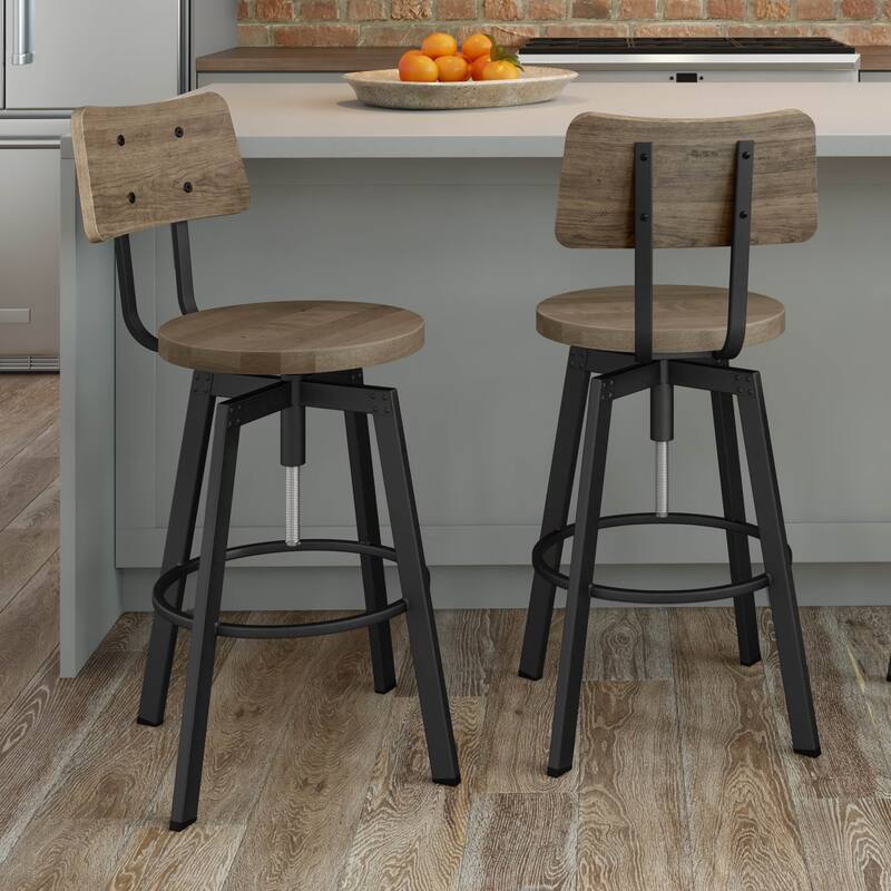 Amisco Woodland Adjustable Stool