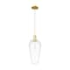 Option Satin Gold / Clear Deco Swirl