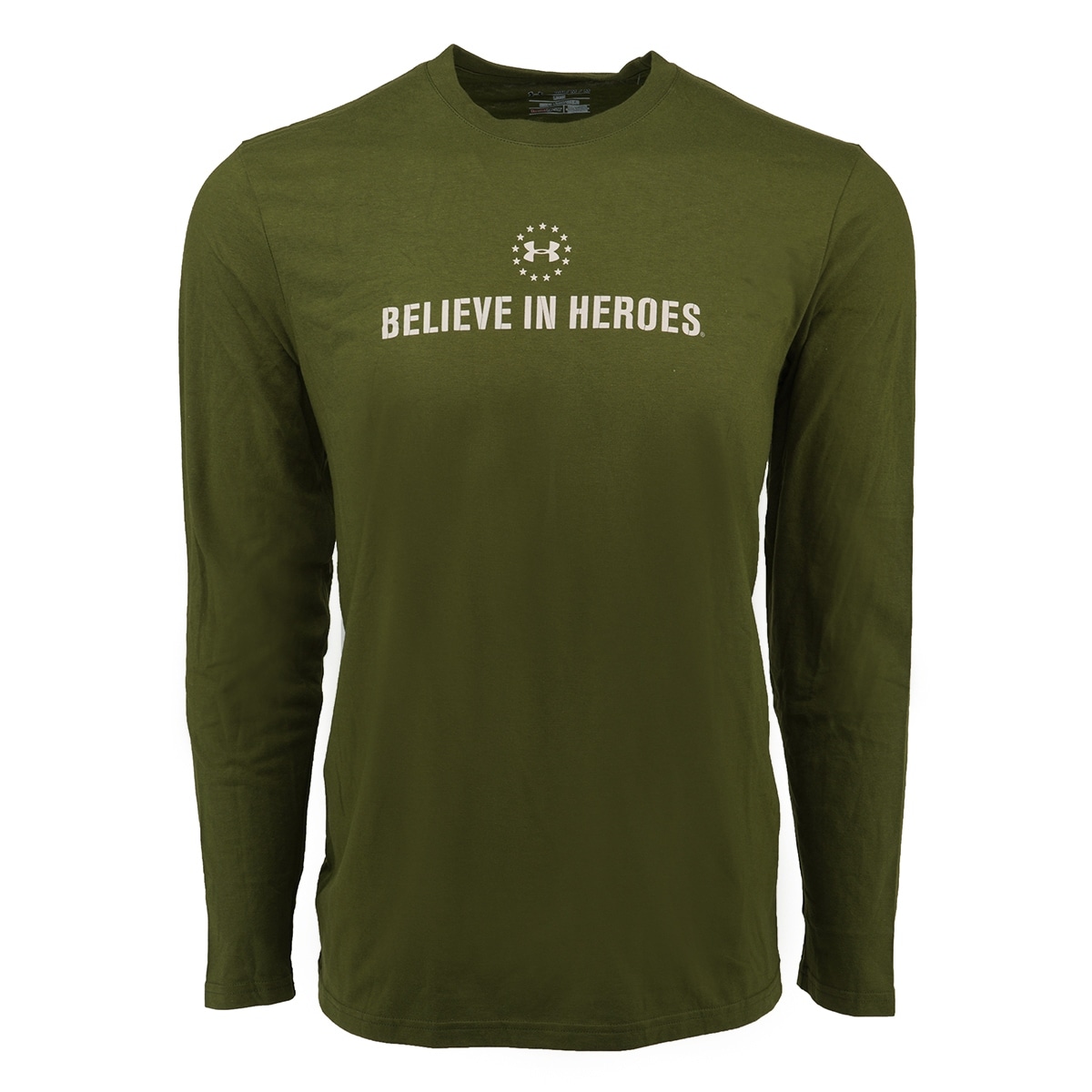 believe in heroes under armour shirt