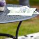 PATIO FESTIVAL 42" Outdoor Round Steel Dining Table